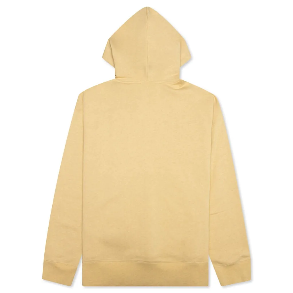 ACNE FACE LOGO-PATCH COTTON HOODIE