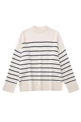 'Amari' Striped Knitted Sweater