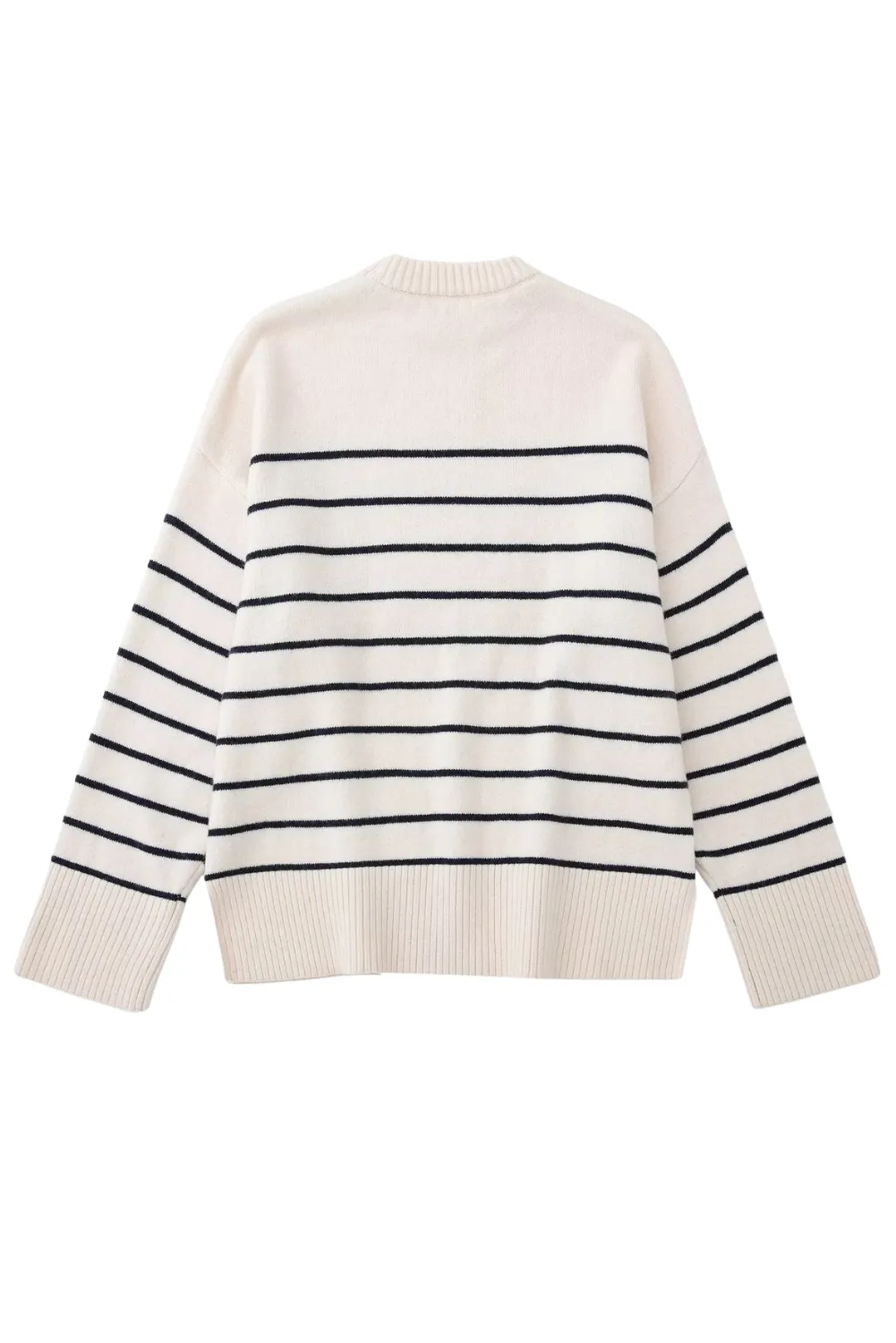 'Amari' Striped Knitted Sweater