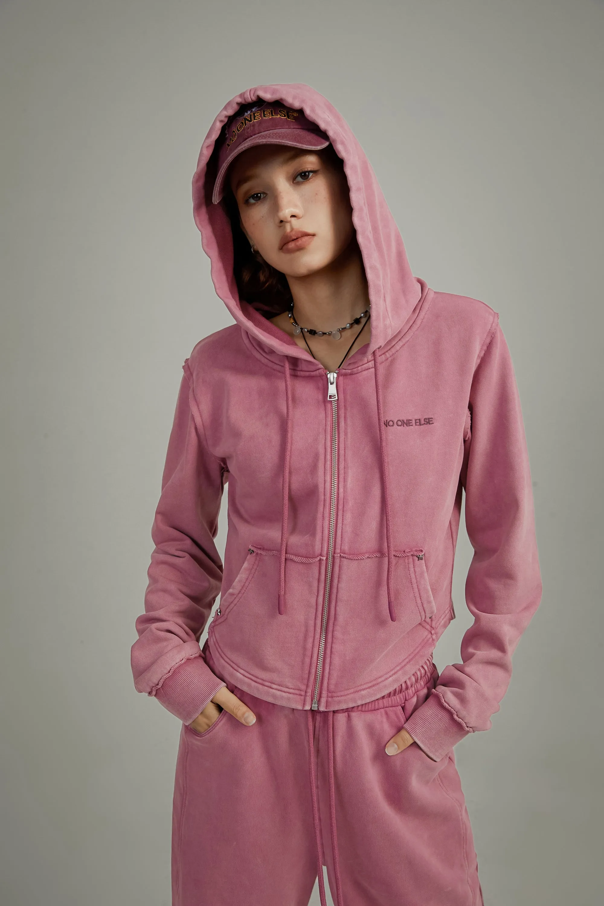 Basic Hood Zip-Up