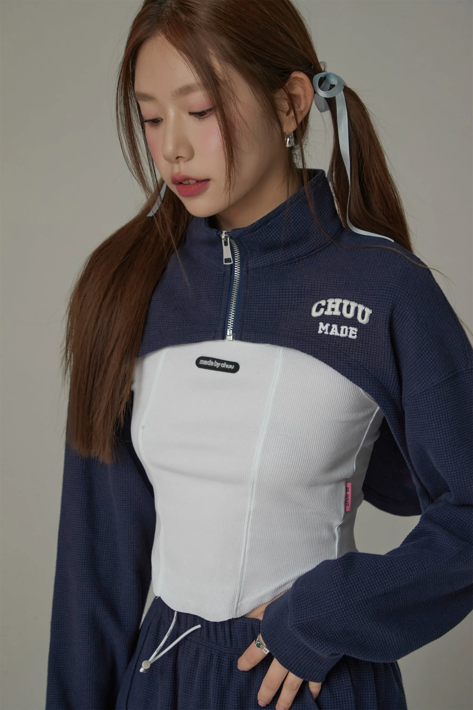 Bolero Sweatshirt Zip-Up