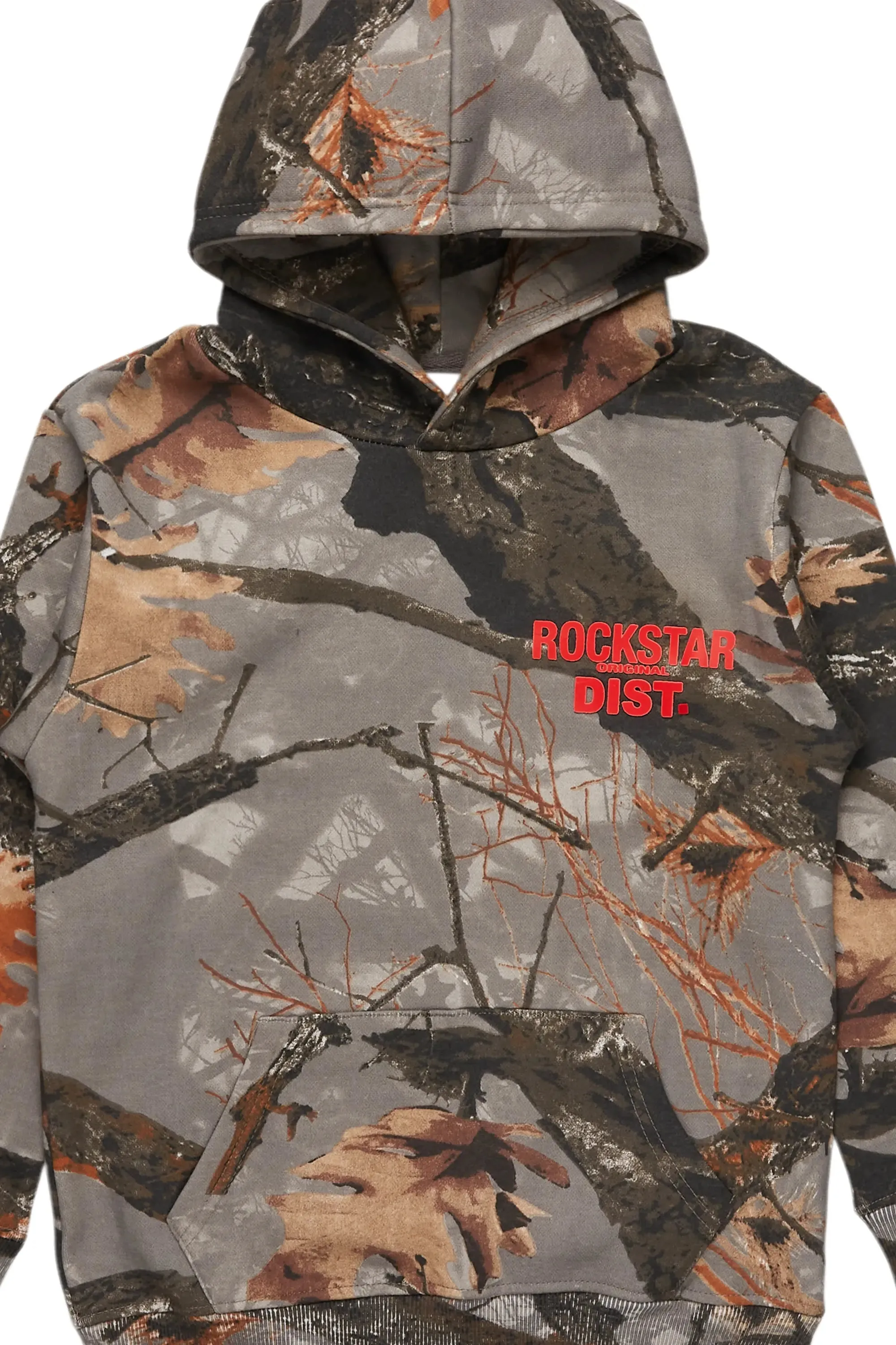 Boys Tobby Tree Camo Graphic Hoodie