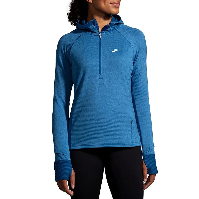 Brooks Women's Notch Thermal Hoodie 2.0