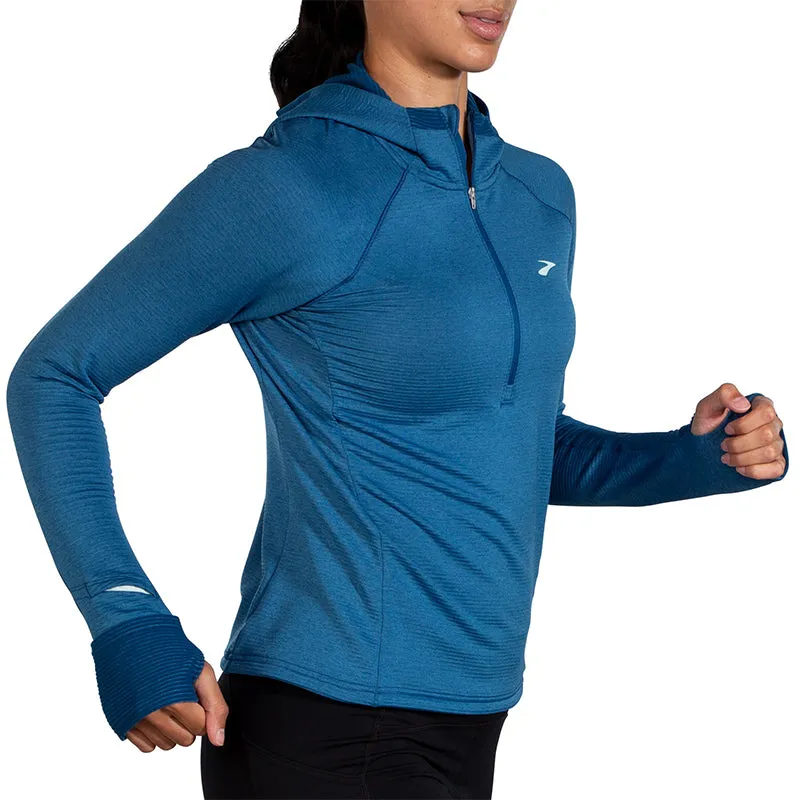 Brooks Women's Notch Thermal Hoodie 2.0