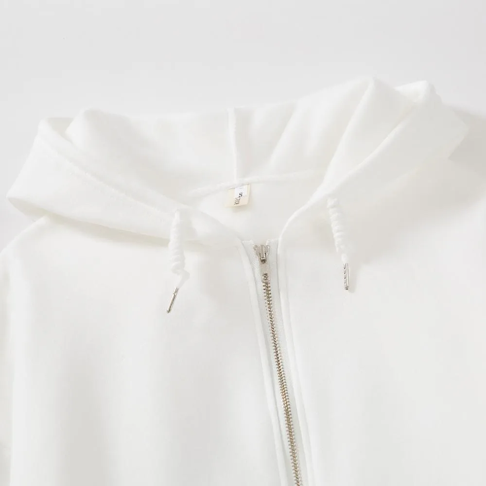 Butterfly Soft Zip-Up Hoodie