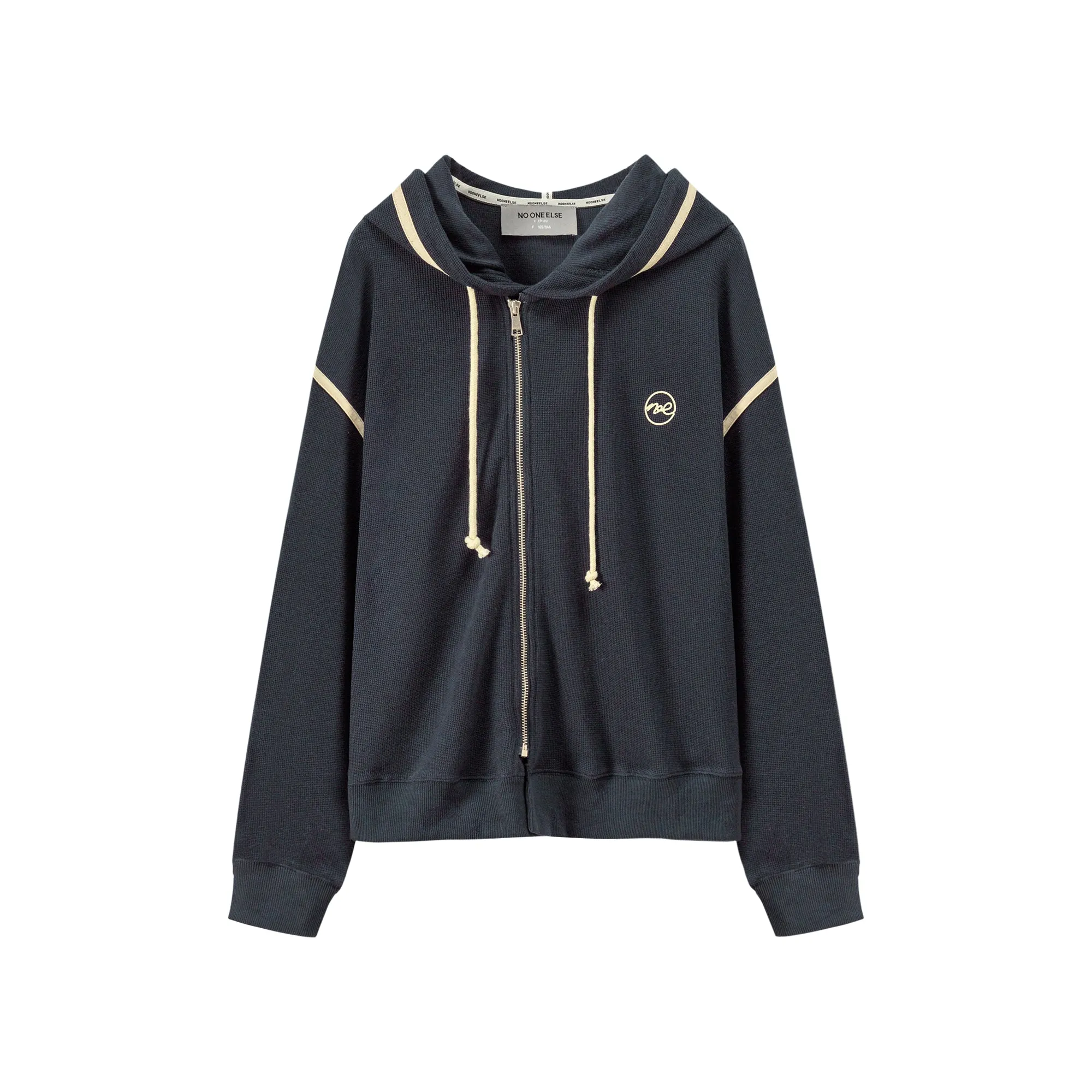 Casual Loose Fit Zip-Up Hoodie