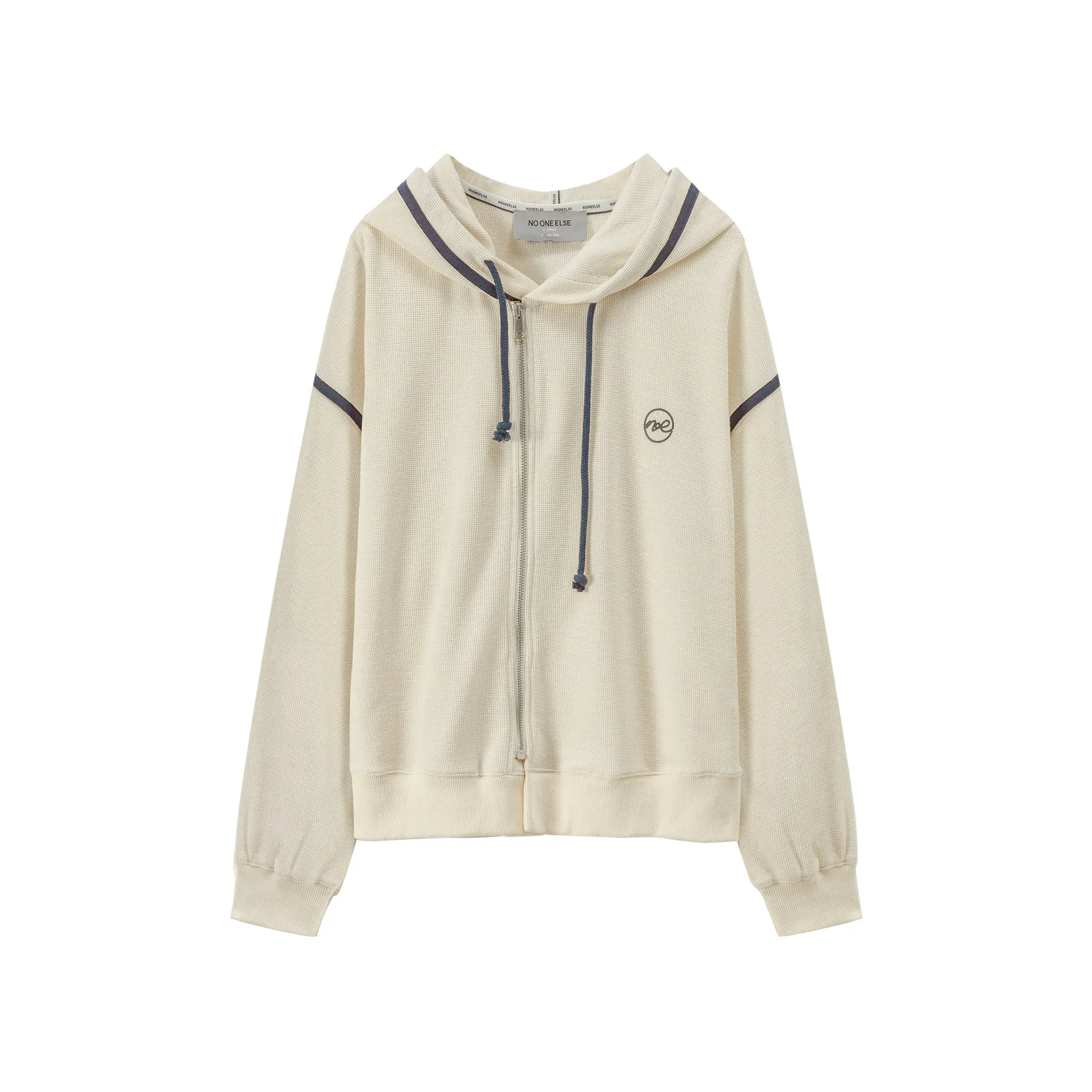 Casual Loose Fit Zip-Up Hoodie