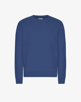 Classic Organic Crew - Marine Blue