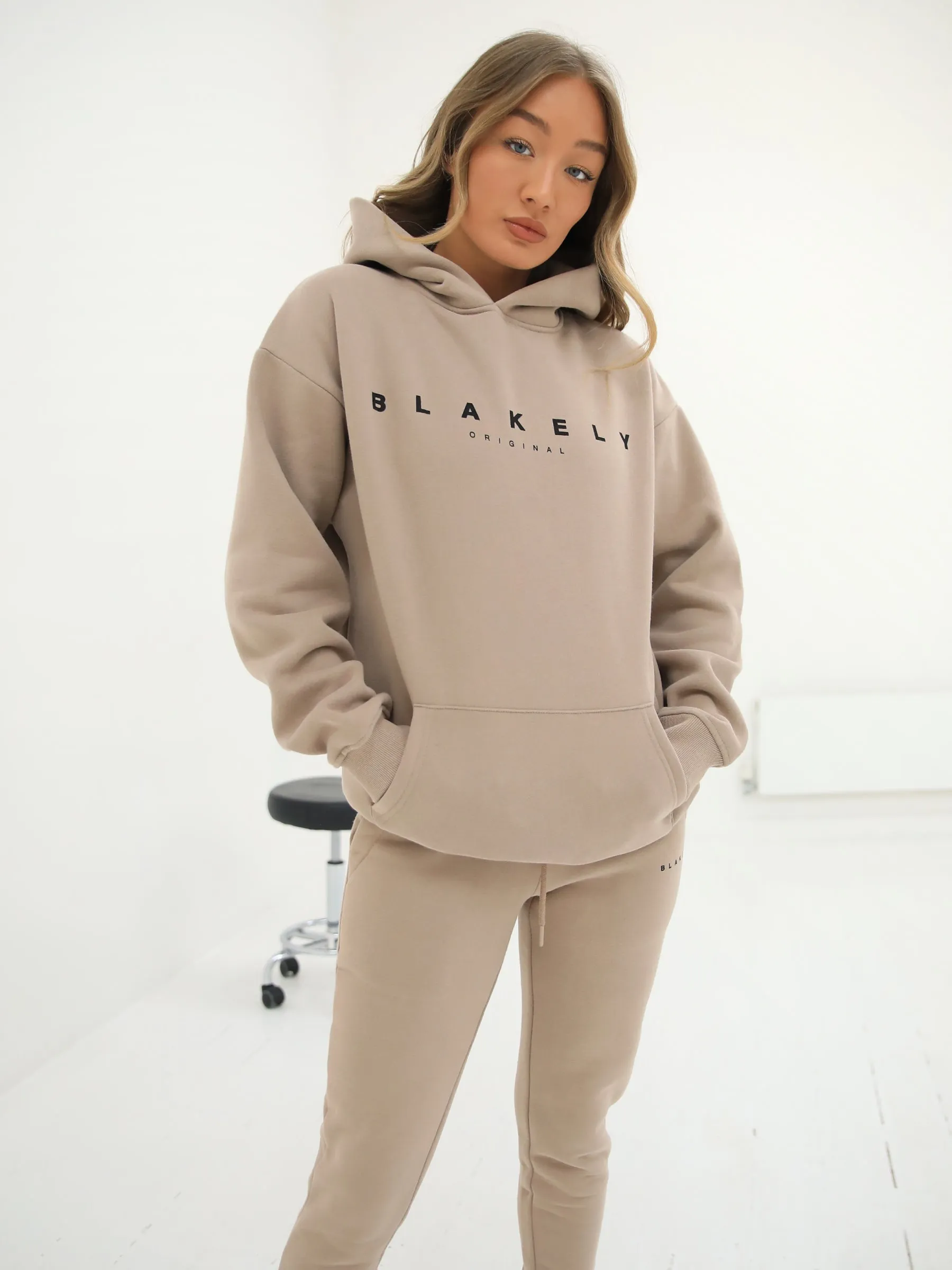 Composure Oversized Hoodie - Tan