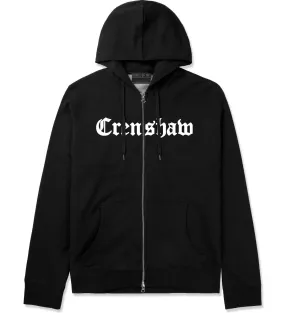 Crenshaw Old English California Zip Up Hoodie