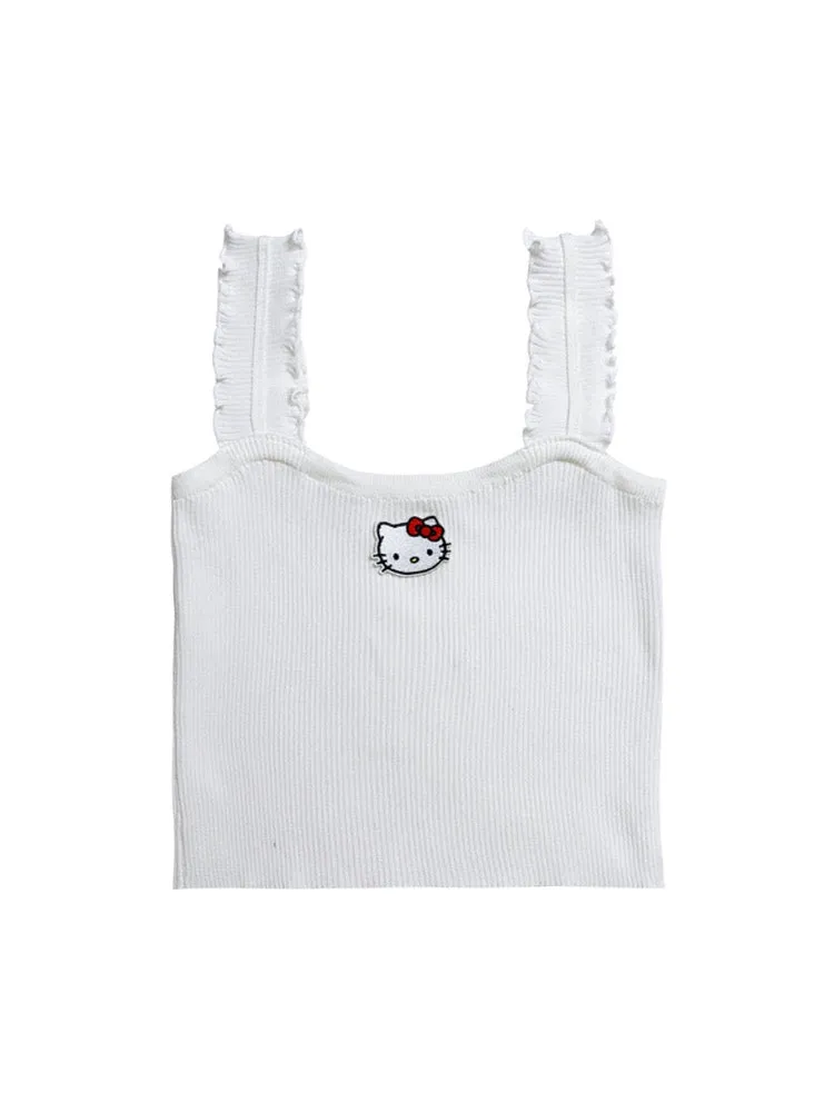 Dopamine Sweet and Cute Hello Kitty Camisoles