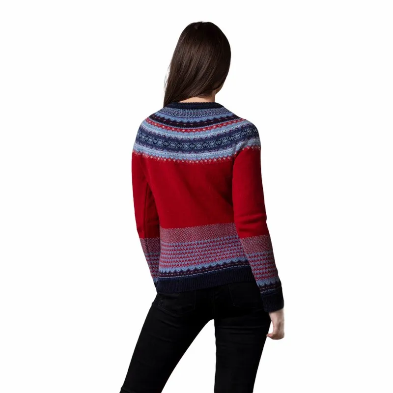 Eribe Alpine Cardigan in Poppy