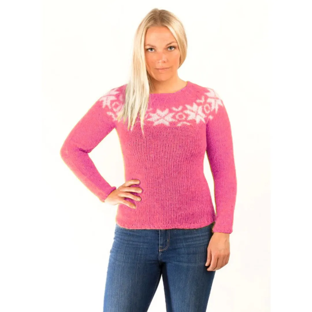 Eykt Wool Pullover Rose Heather