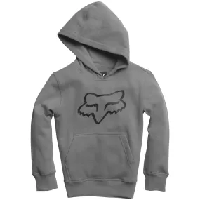 Fox Racing Youth Legacy Pullover Hoodie Heather Graphite Grey