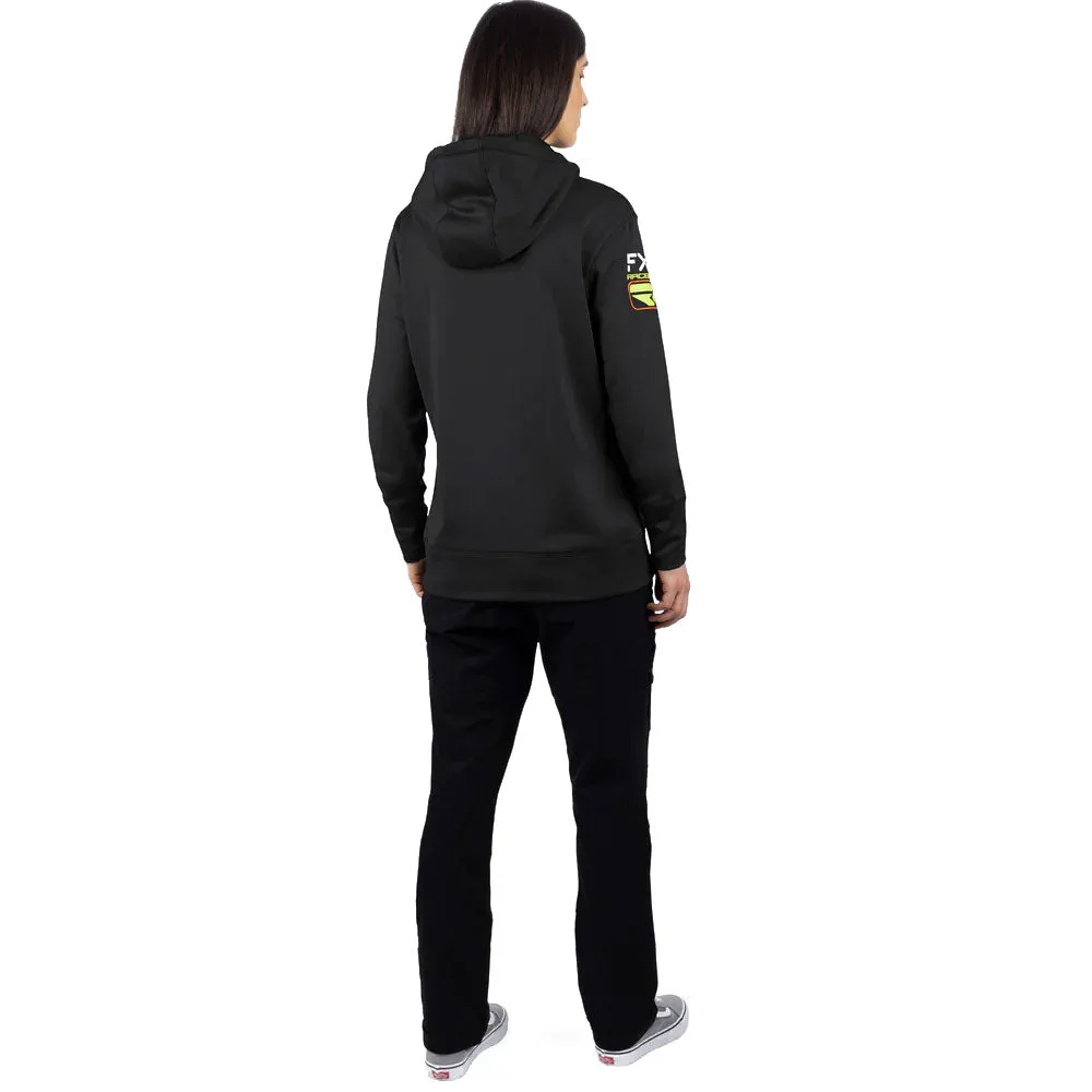 FXR Race Div Tech Pullover Hoodie Black/Hi-Vis