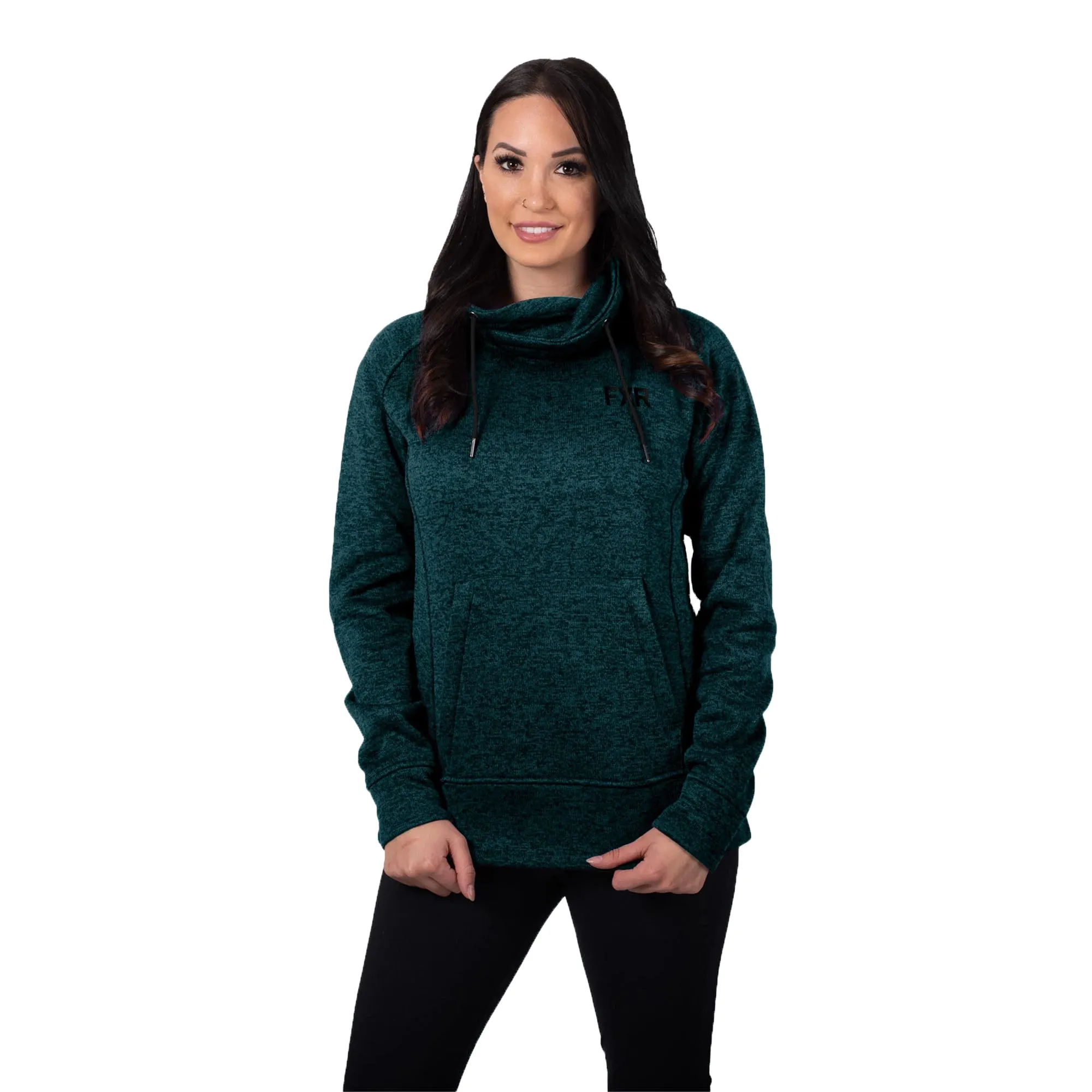 FXR Womens Ember Sweater Pullover Sweatshirt Ocean/Black Blue