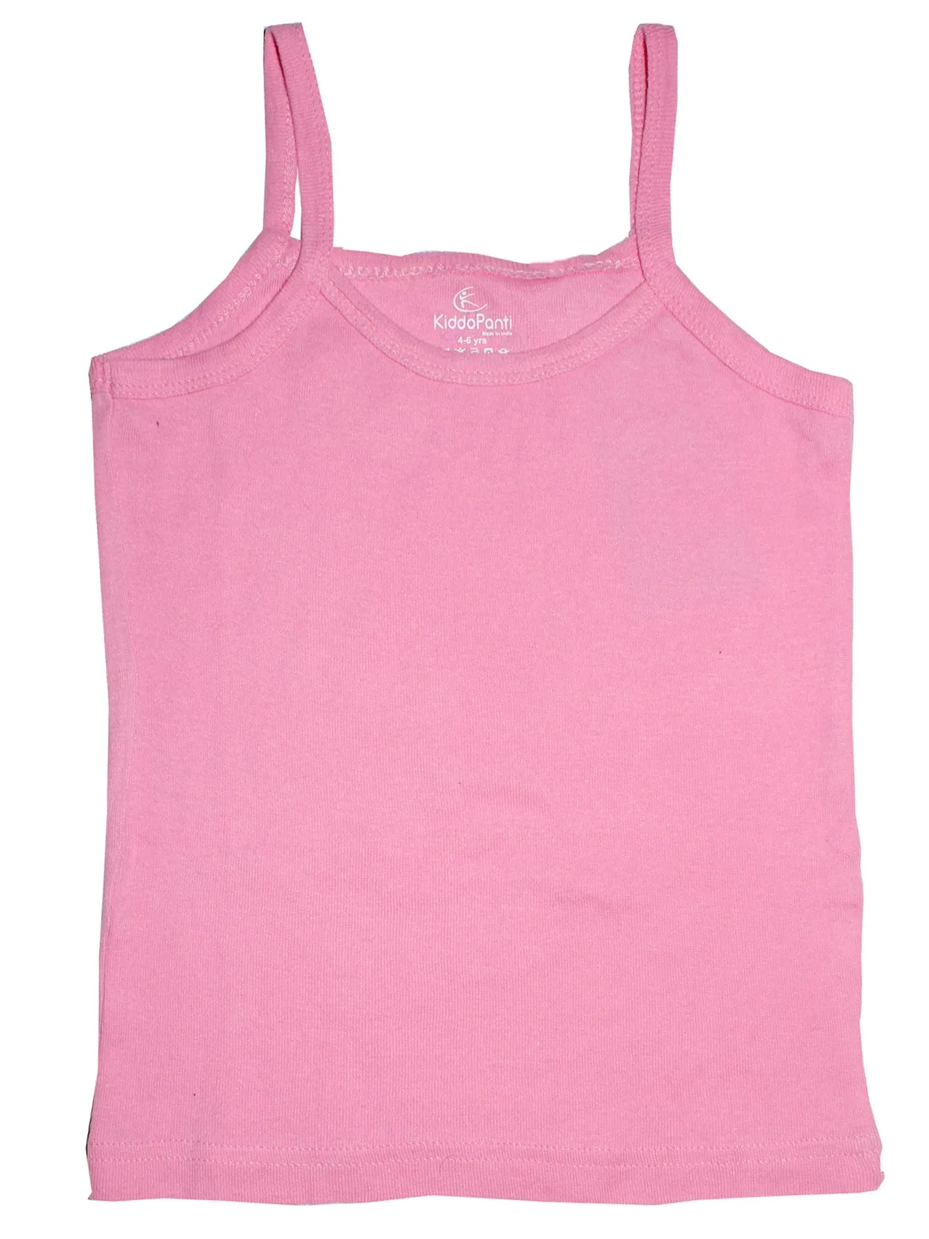 Girls Cotton Tank Top- Pack of 3