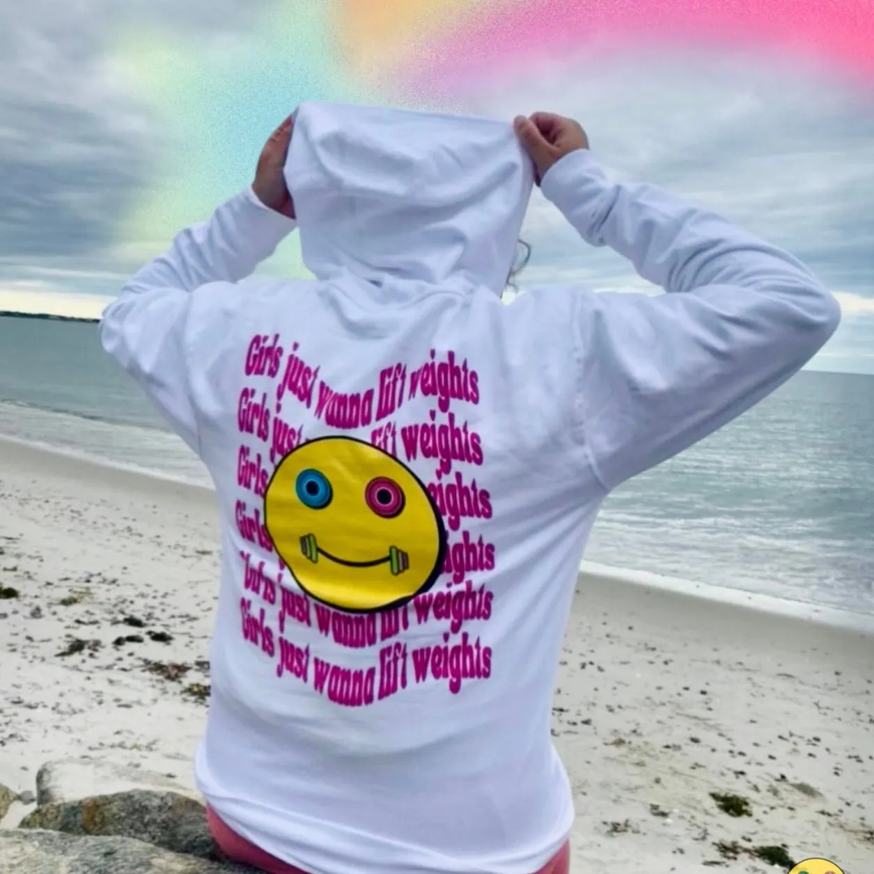 GIRLS JUST WANNA LIFT WEIGHTS - HOODIE