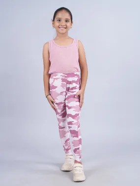 Girls Racer Back Tank Top & Yoga Legging Set