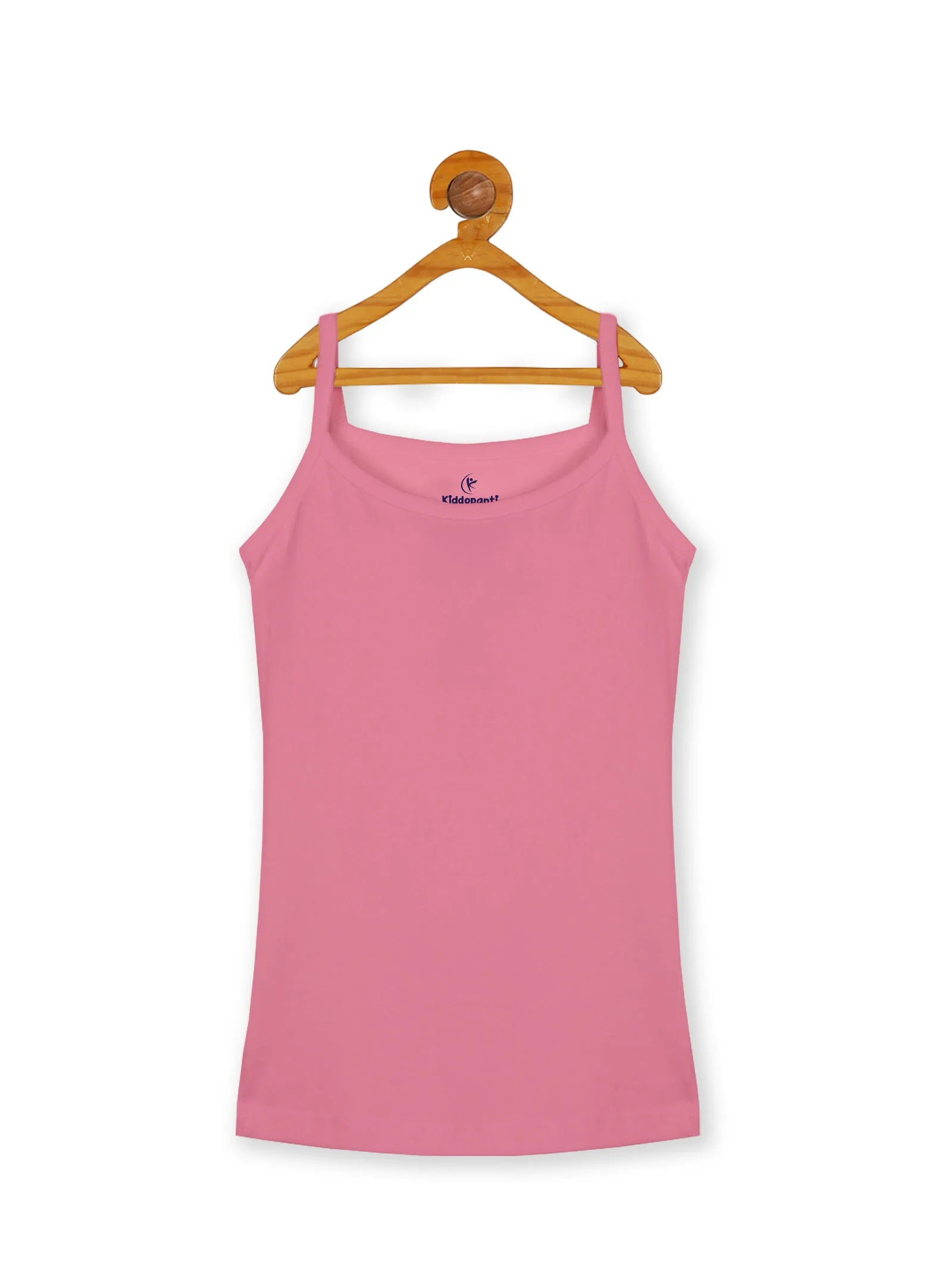 Girls Solid Tank Top Pack of 3