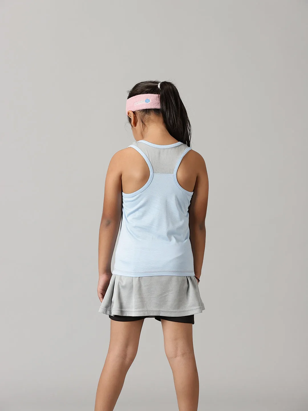 Girls V Neck Racer Back Tank Top