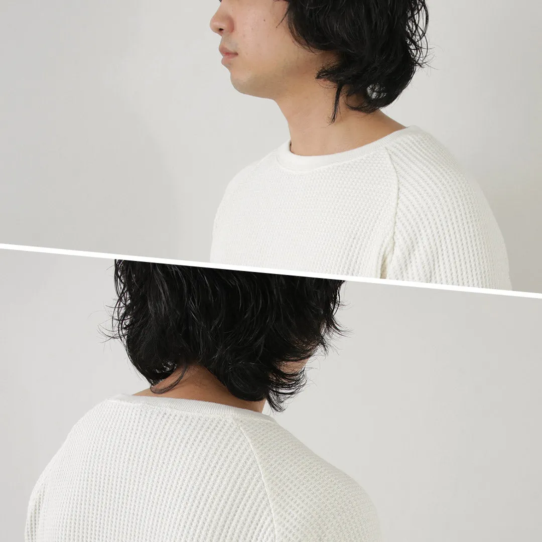 GOHEMP / Hemp Waffle BASIC Raglan Crew