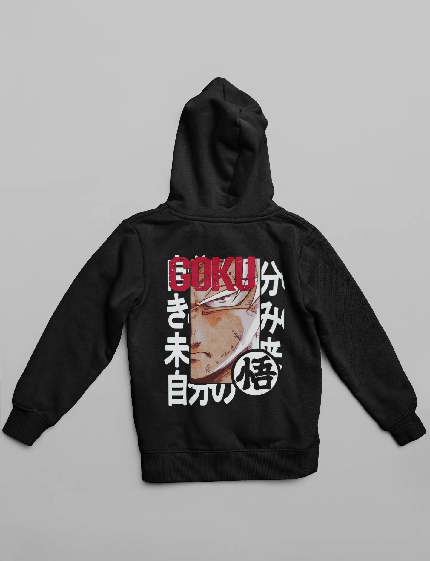 Goku- Dragon Ball Z (Double Sided Print): WINTER HOODIES