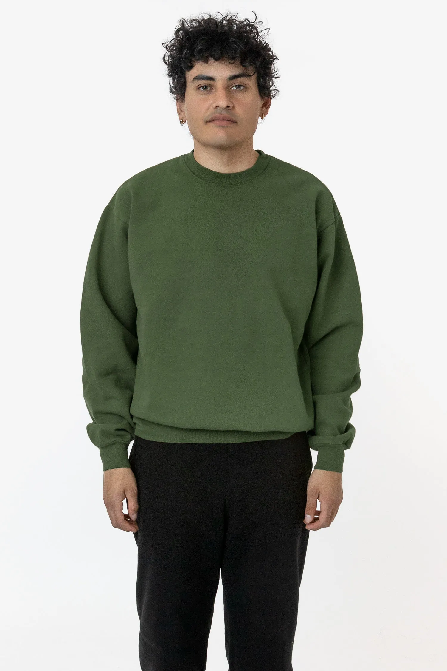 HF07 - Heavy Fleece Crewneck Sweater (Garment Dye 2)