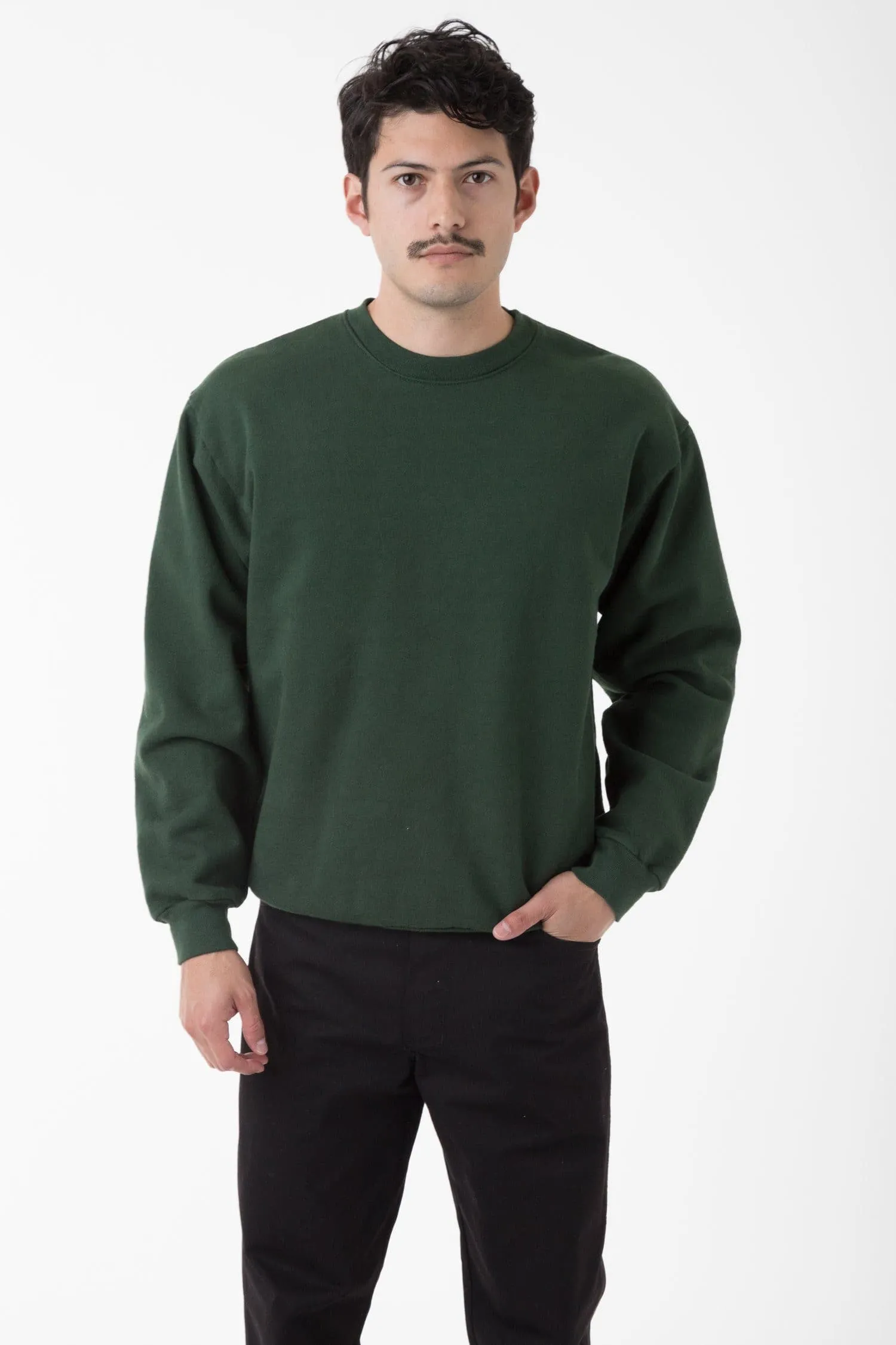 HF07 - Heavy Fleece Crewneck Sweater (Garment Dye 2)