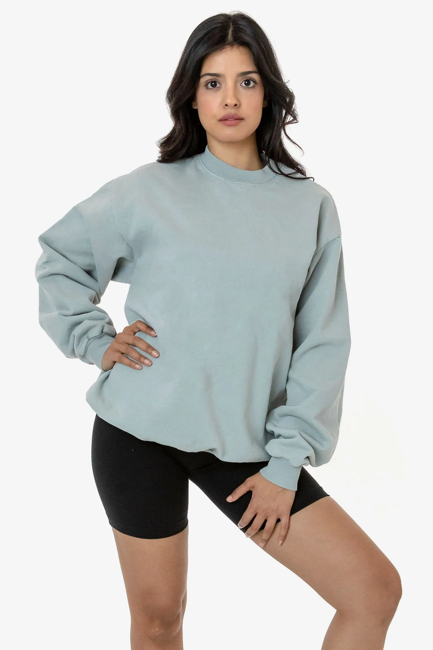 HF07 - Heavy Fleece Crewneck Sweater (Garment Dye 2)