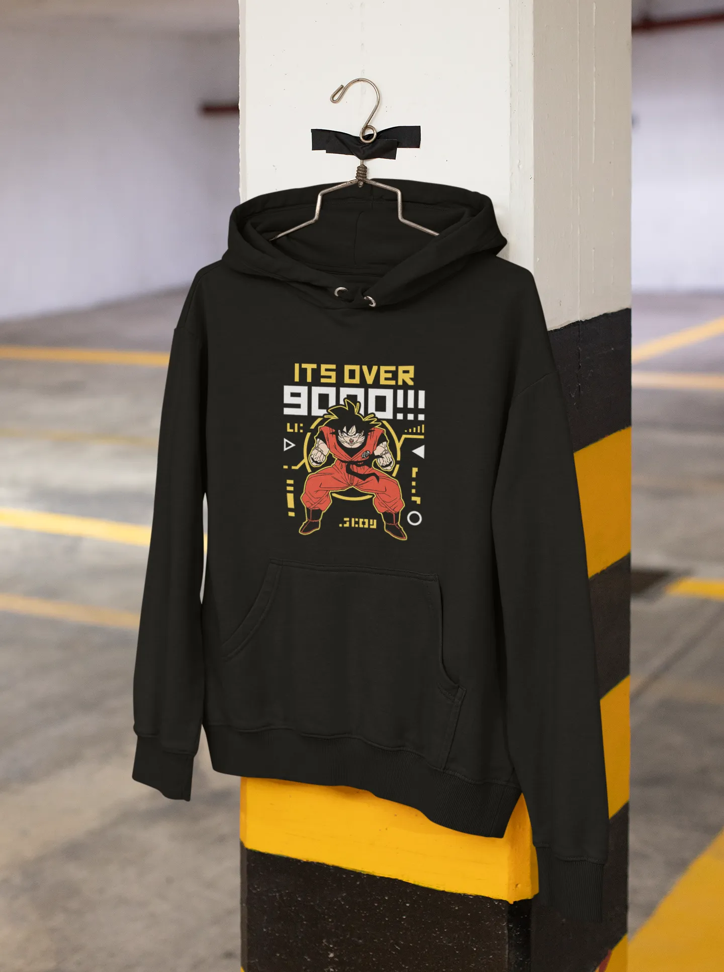 It's Over 9000: Goku- Anime - WINTER HOODIES