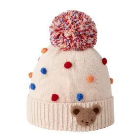 Knit Hat with Twinkling Lights