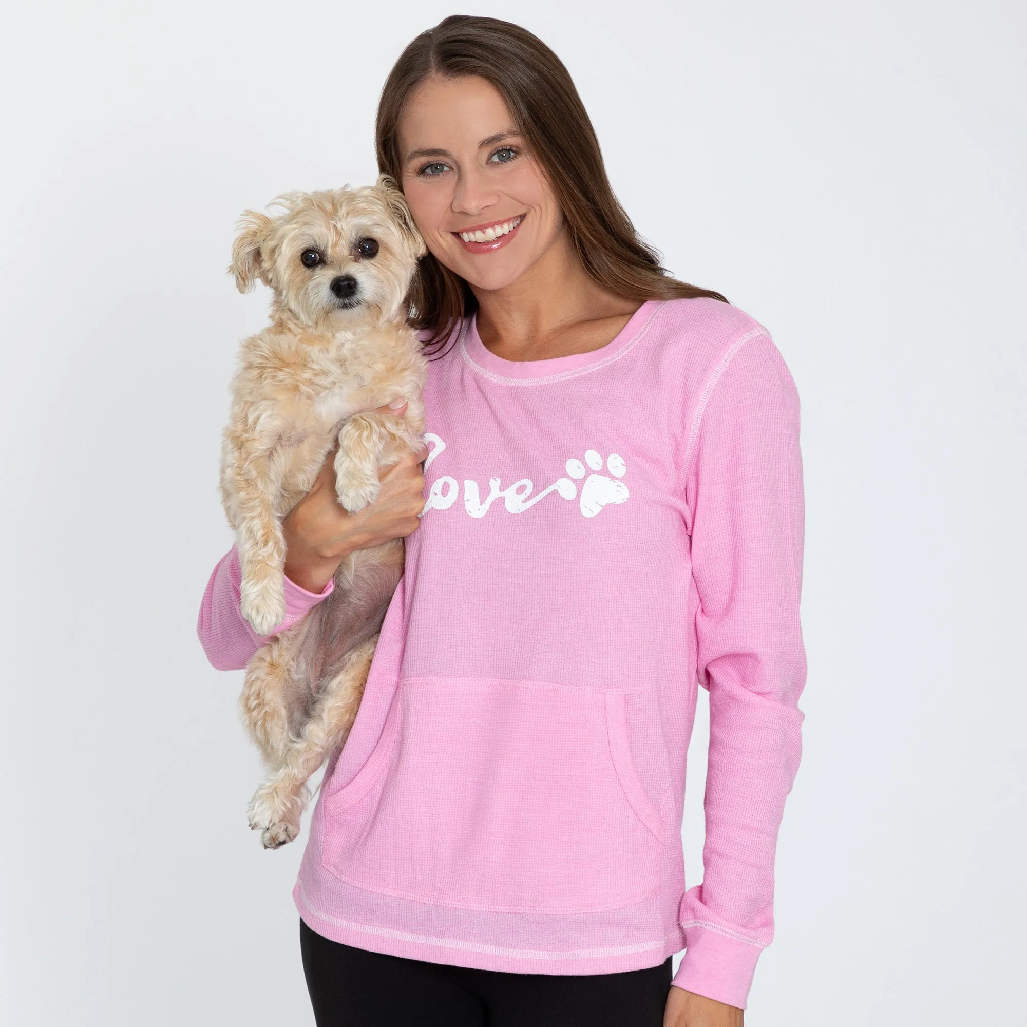 Love Paw Thermal Long Sleeve Top