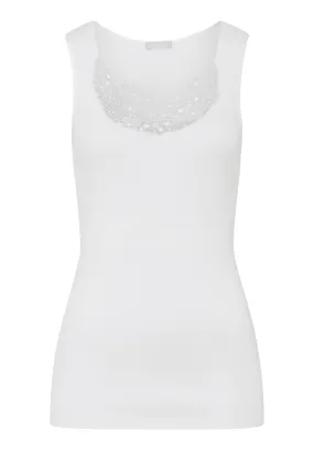 Michelle Scoop Neck Tank Top | White 70947-101