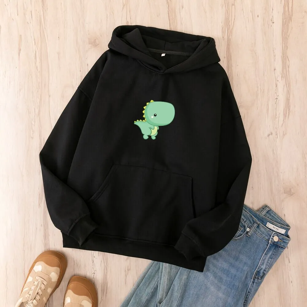 Milo the Dinosaur Oversized Soft Hoodies