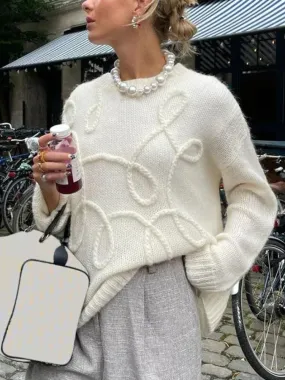 Old Money Knitted Sweater