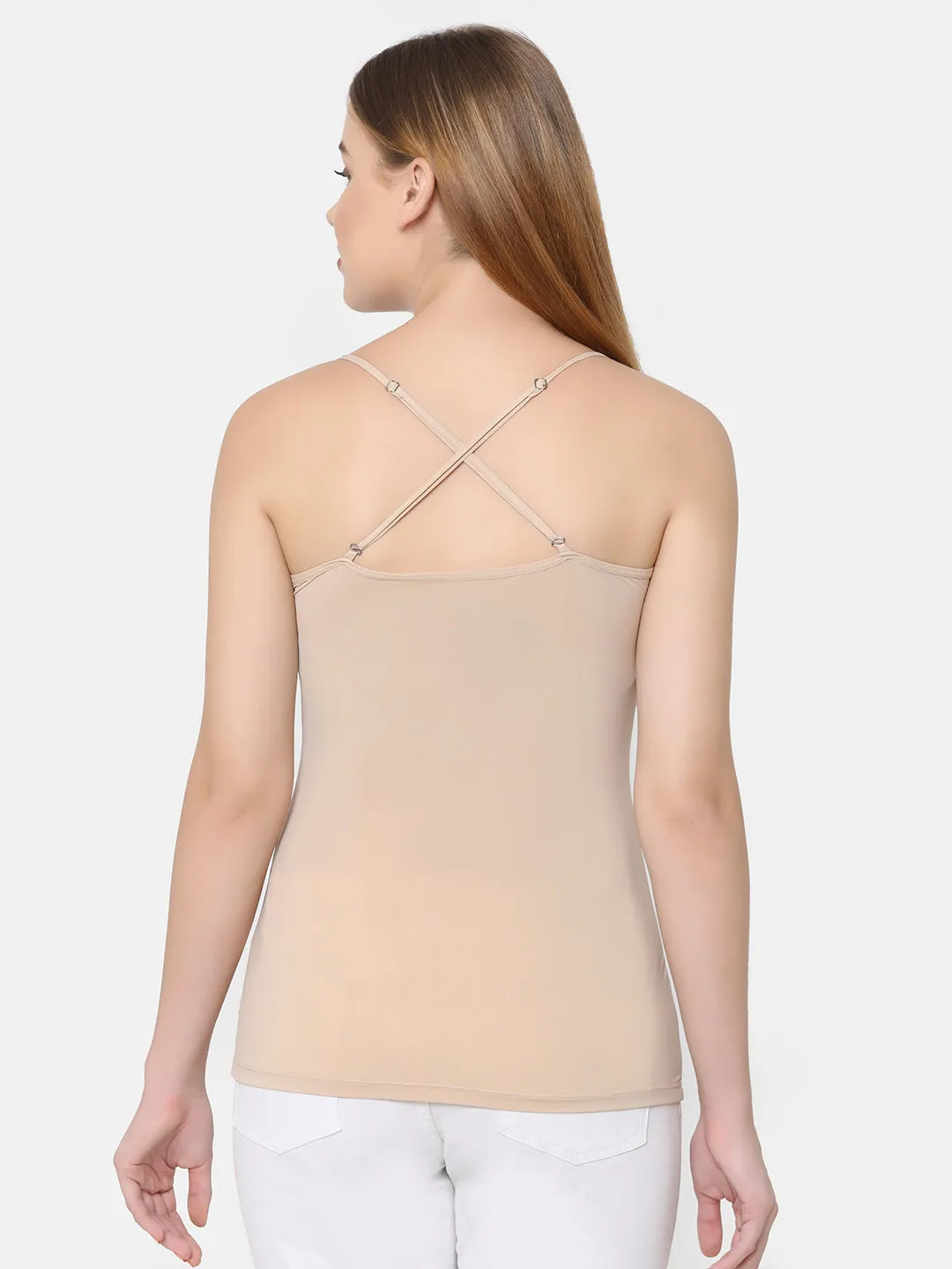 Polyamide Spandex Camisole With Detachable Back Strap SC-5