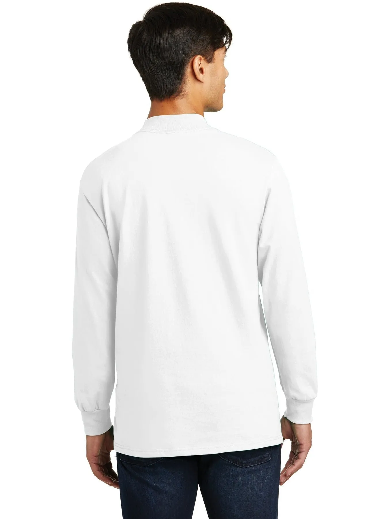 Port & Company Essential Mock Turtleneck