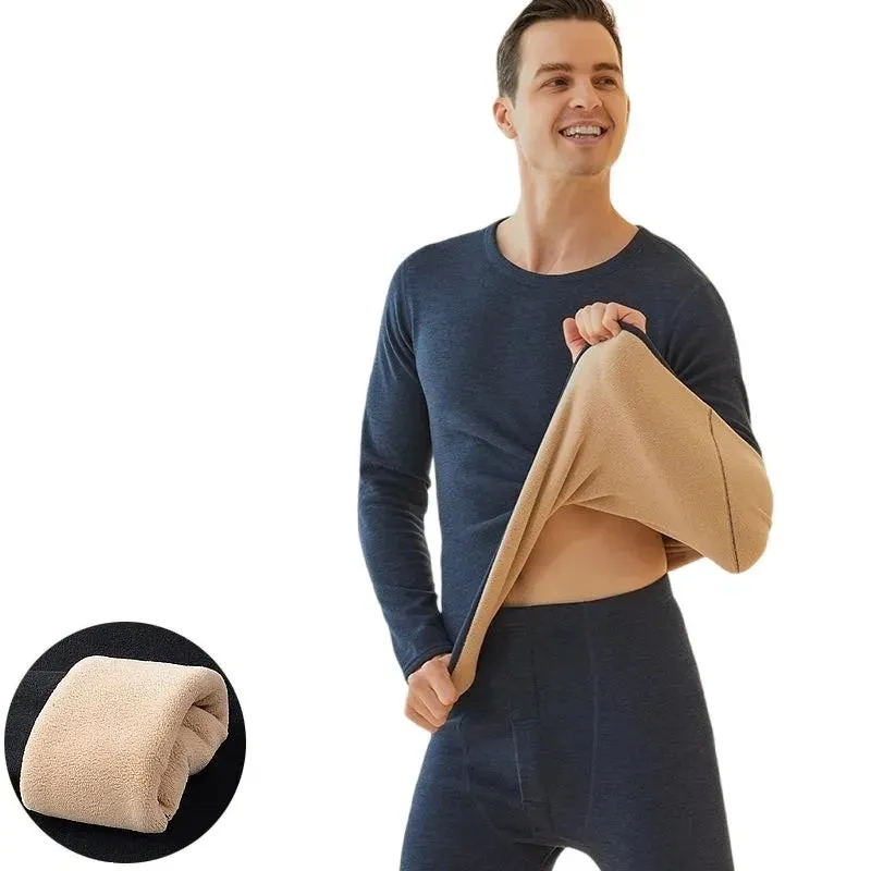 Premium Quality Lamb Wool Winter Thermal Underwear Set