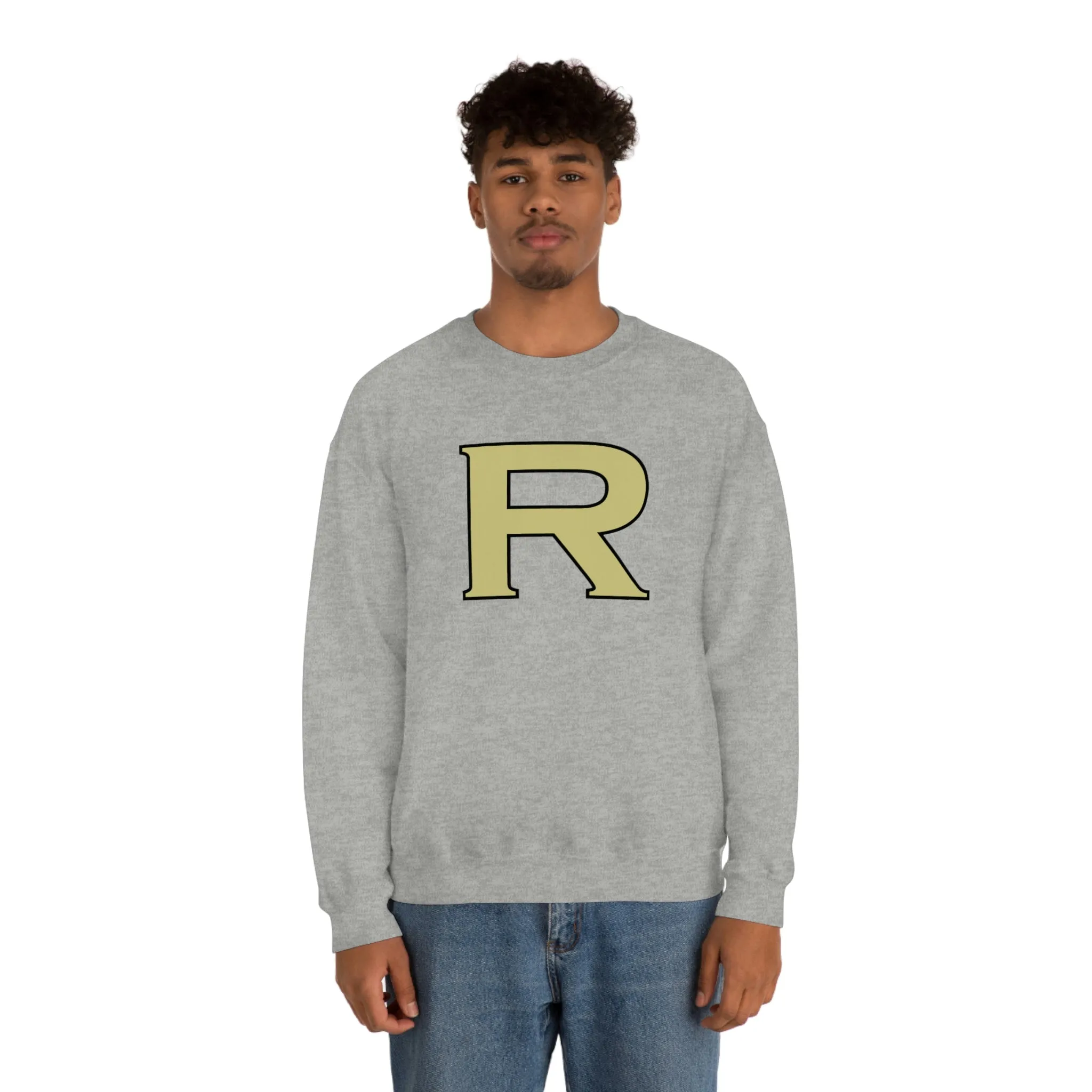 Rockmart Jackets School Spirit Gildan 18000 Unisex Heavy Blend Crewneck Sweatshirt