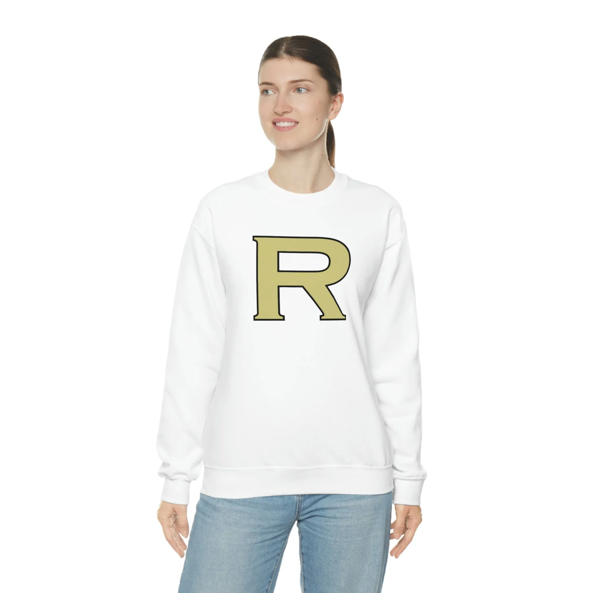 Rockmart Jackets School Spirit Gildan 18000 Unisex Heavy Blend Crewneck Sweatshirt