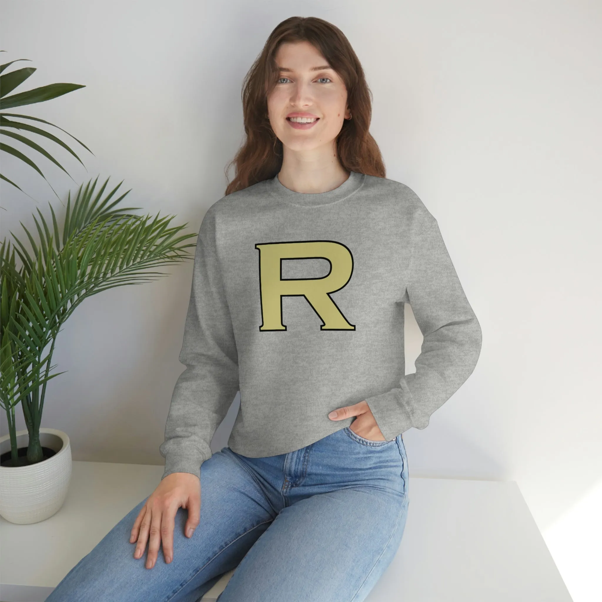 Rockmart Jackets School Spirit Gildan 18000 Unisex Heavy Blend Crewneck Sweatshirt