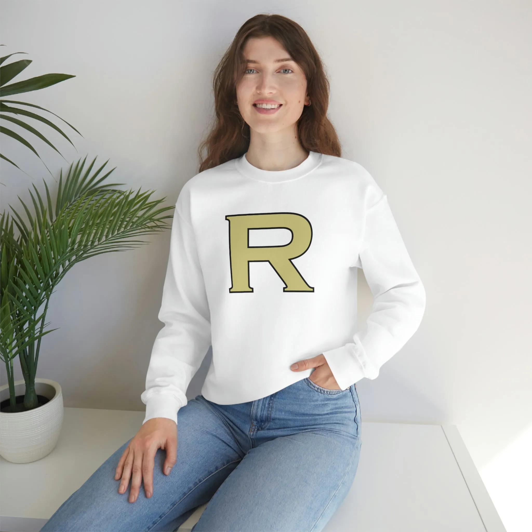 Rockmart Jackets School Spirit Gildan 18000 Unisex Heavy Blend Crewneck Sweatshirt