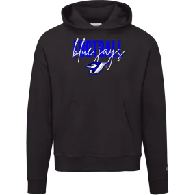 Script Football S760 Champion Womens Powerblend Hoodie