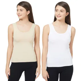 Solid U Back Camisole (PACK of 2) SC-8