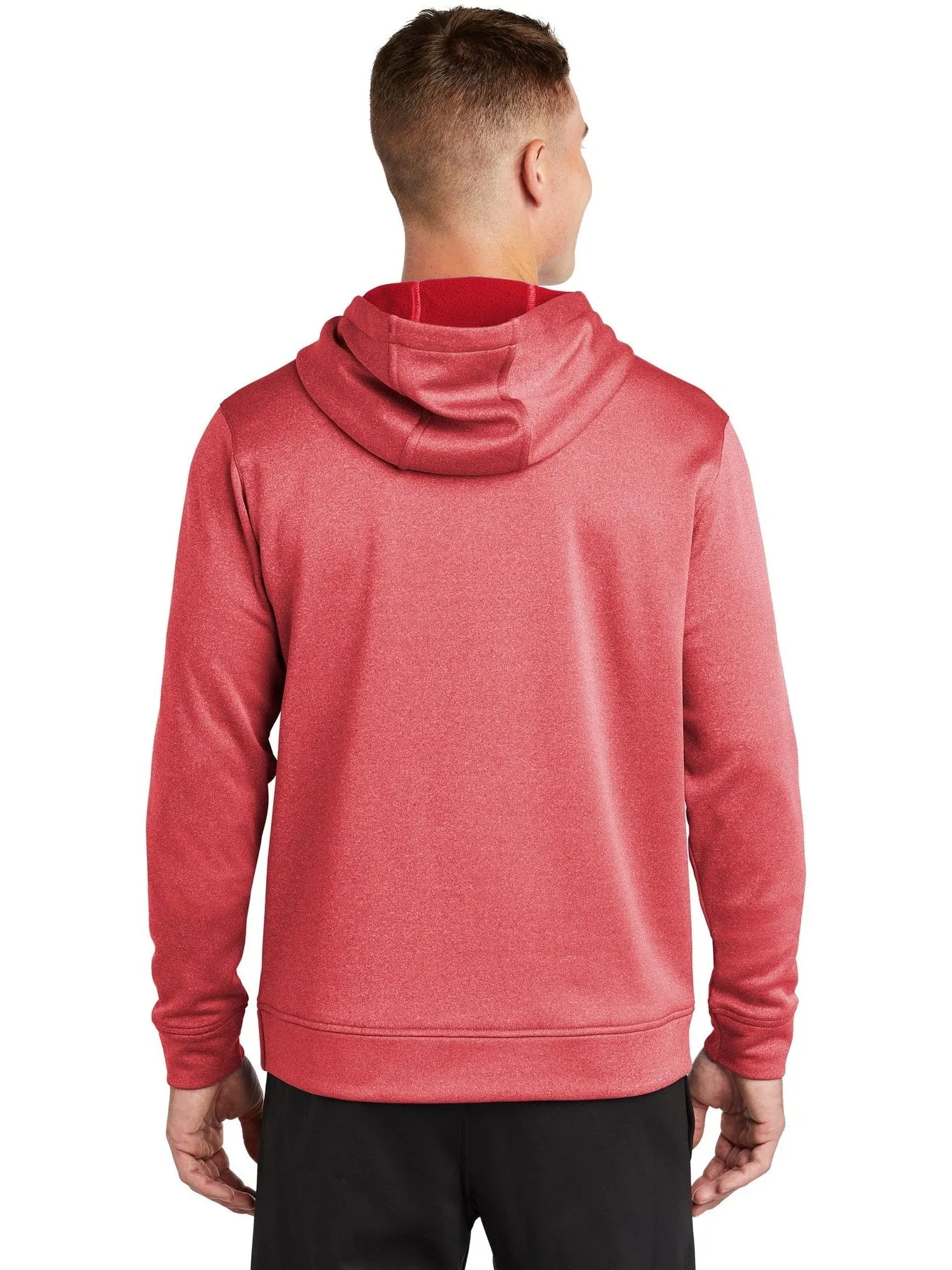 Sport-Tek Posicharge Sport-Wick Heather Fleece Hooded Pullover