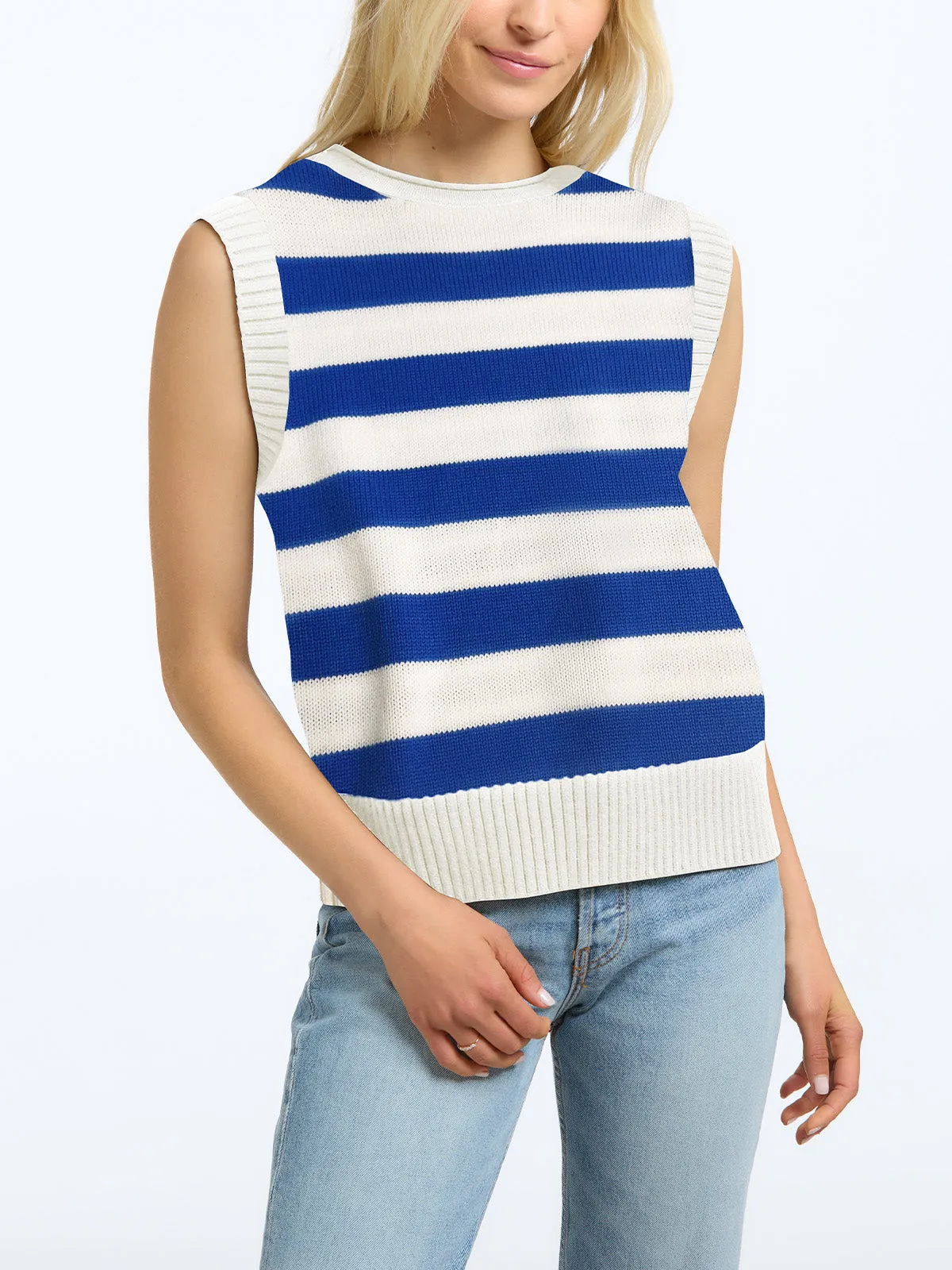 Stripe Vest