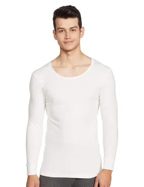 Van Heusen Off-white Full Sleeve Thermal Winter Inner Wear for Men