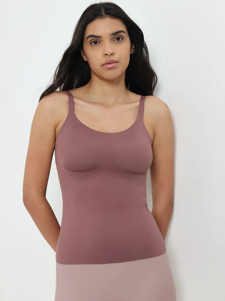 Wunderlove Dark Mauve Invisible Camisole