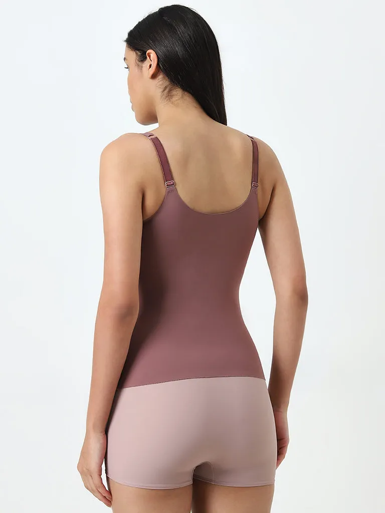 Wunderlove Dark Mauve Invisible Camisole